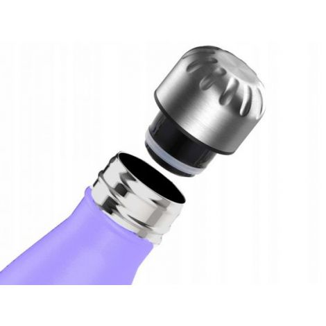 Bidon Coolpack ze stali nierdzewnej, Silence Szary, 500ml - 2